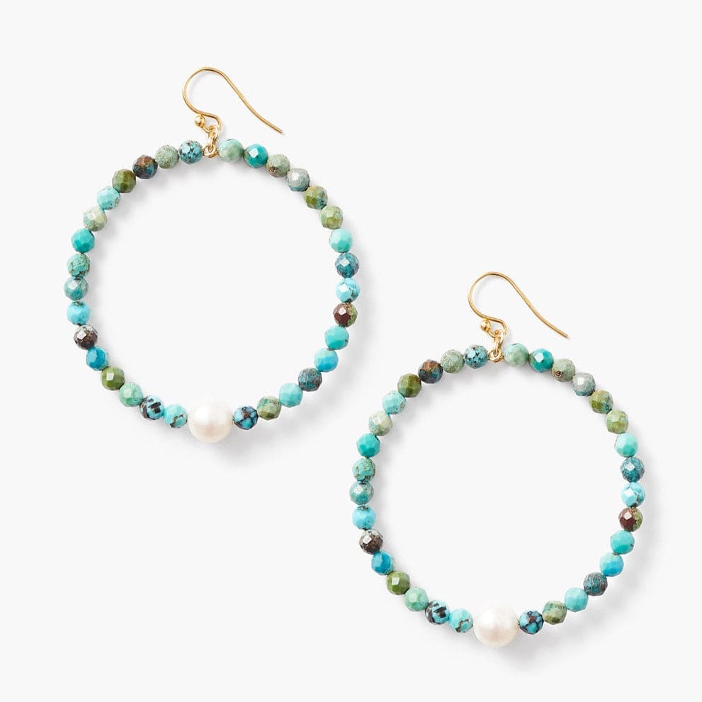 
                      
                        EAR-JM Grand Turquoise & Pearl Hoops
                      
                    