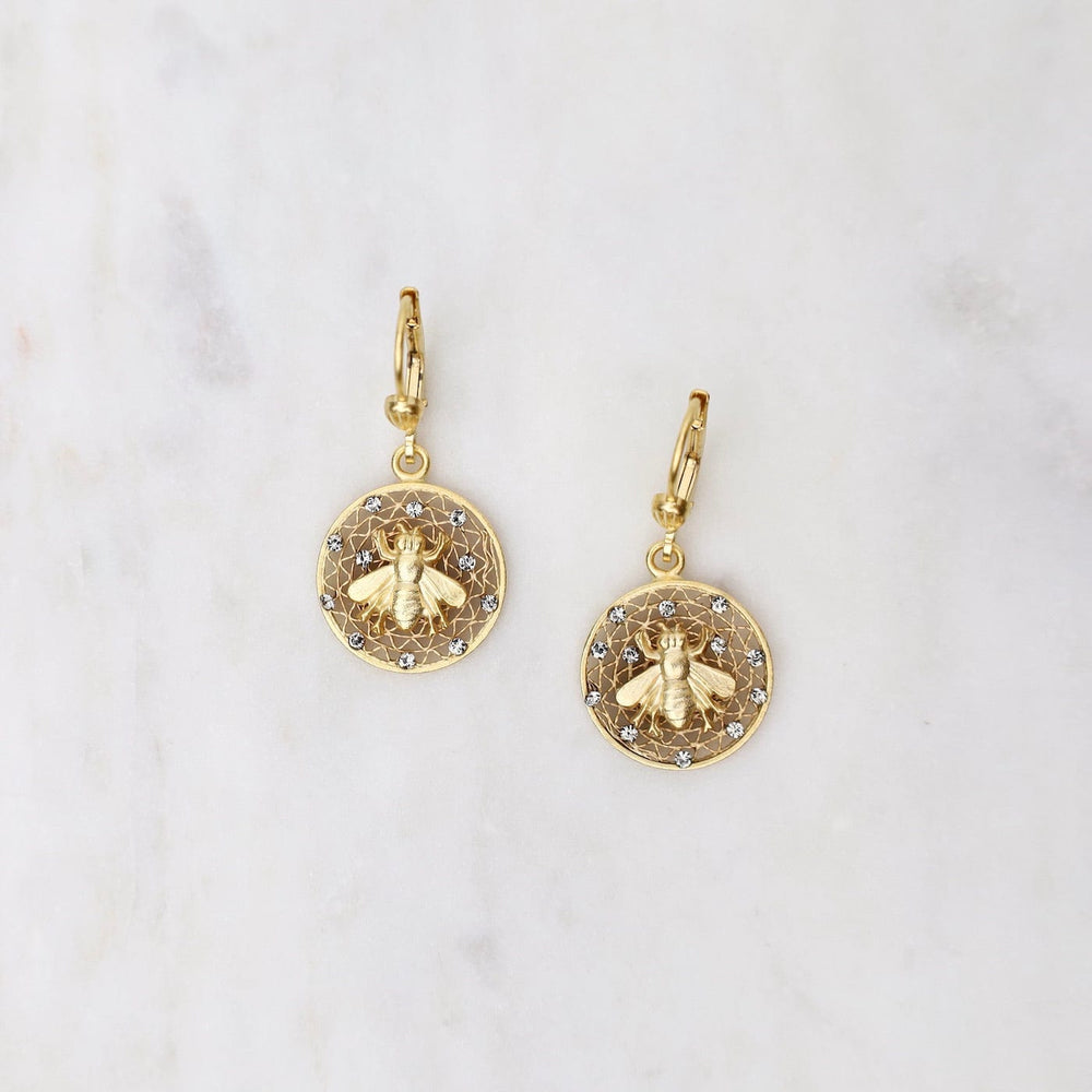 EAR-JM Honeycomb Earrings