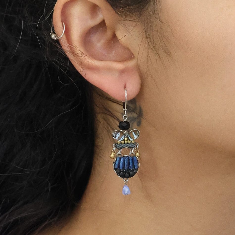 EAR-JM Indigo Summits Earrings