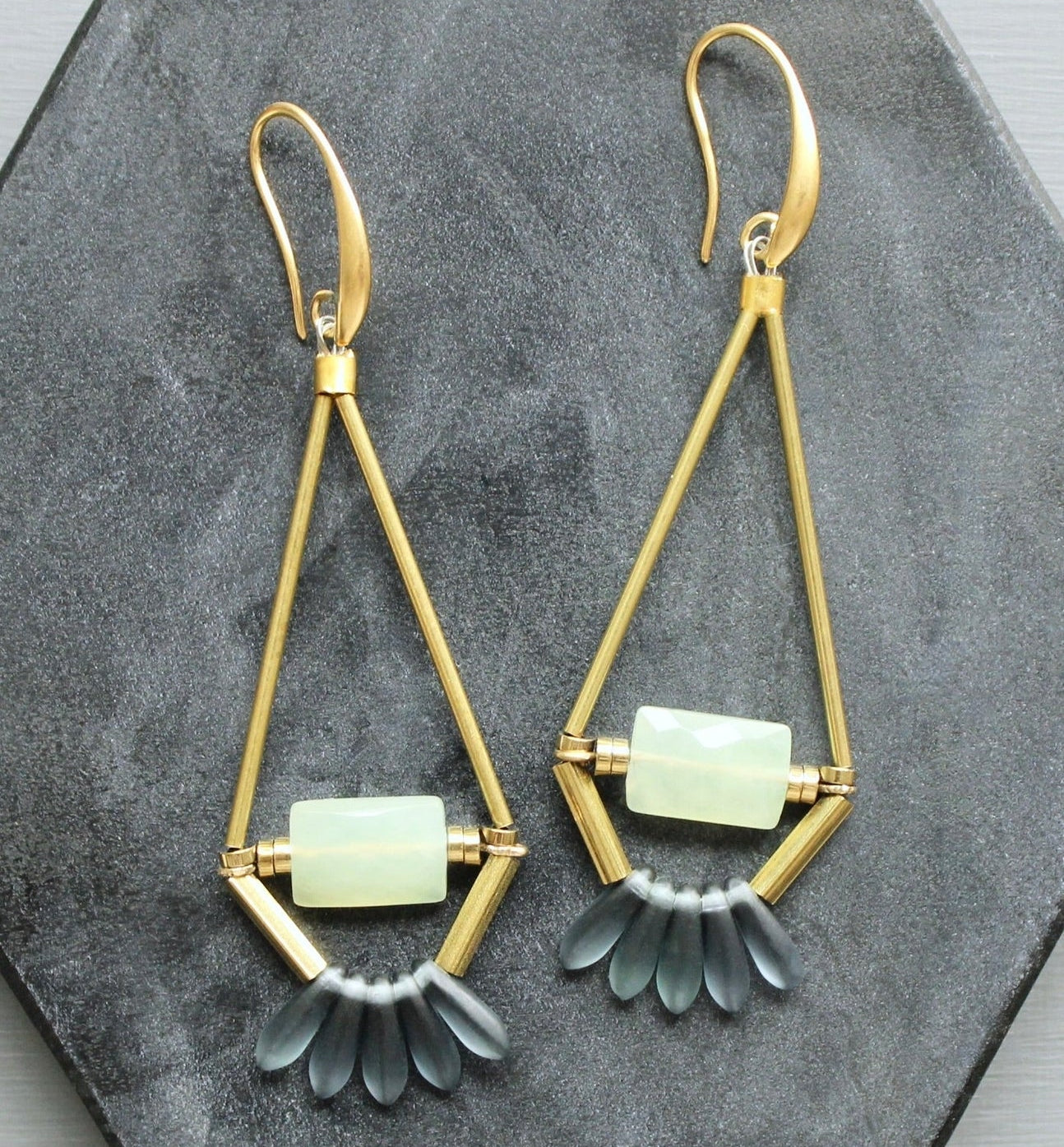 EAR-JM Jade and Blue Montana Earrings