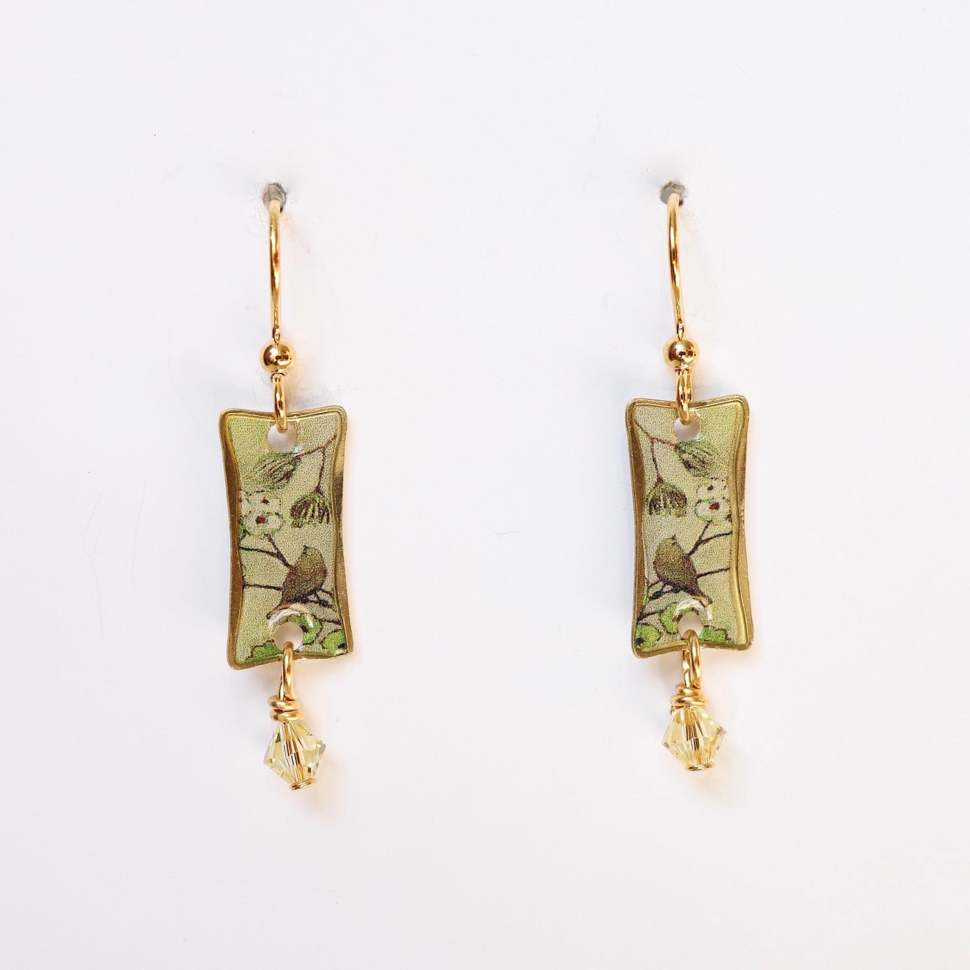 EAR-JM Jonquil with Crystal Drop Earrings