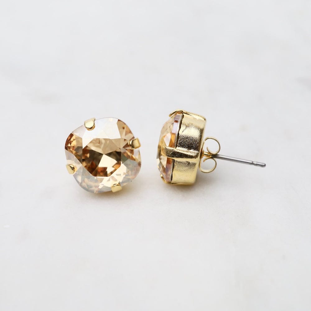 
                  
                    EAR-JM Large Champange Post Earring- Gold Plate
                  
                