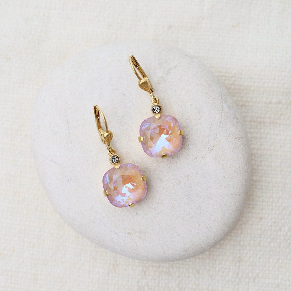 
                      
                        EAR-JM Large Dusty Pink Drop Earrings - Gold Plate
                      
                    