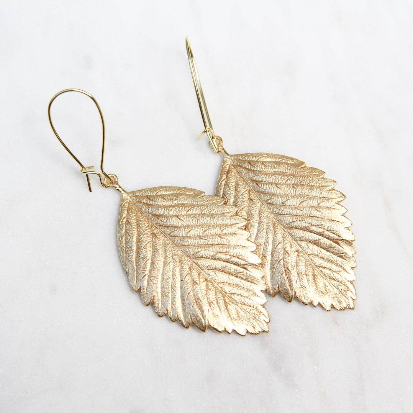 EAR-JM Large Leaf Earring