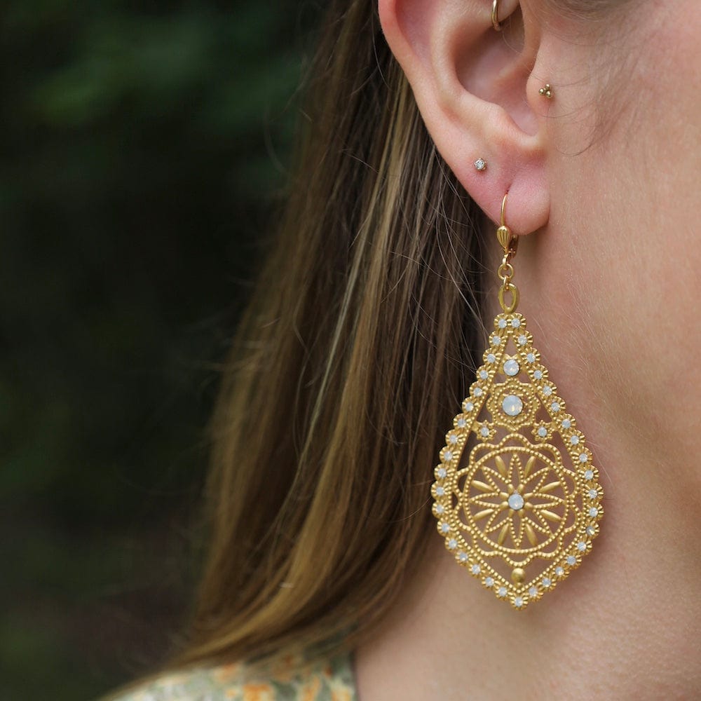 
                      
                        EAR-JM Large Teardrop Filigree Opal Earrings
                      
                    