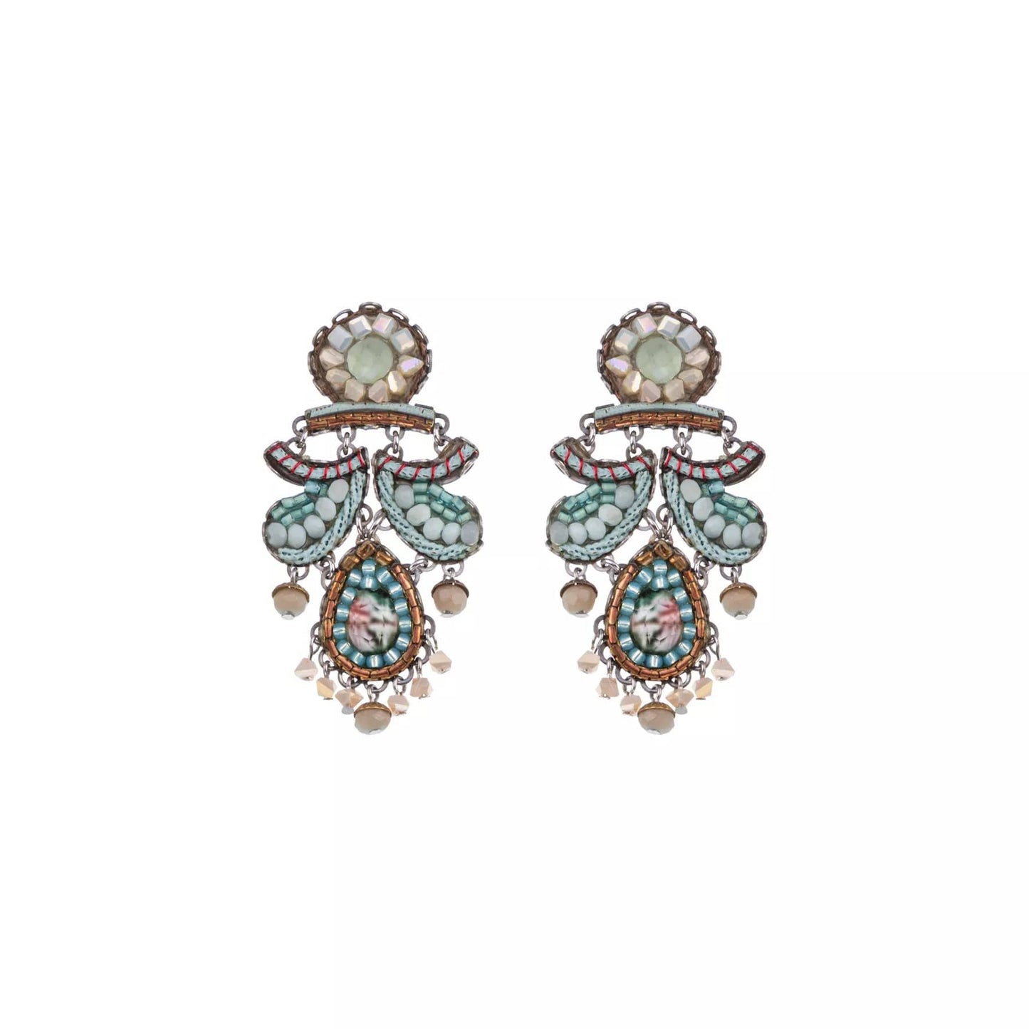 EAR-JM Mint Flavor Chandelier Earrings