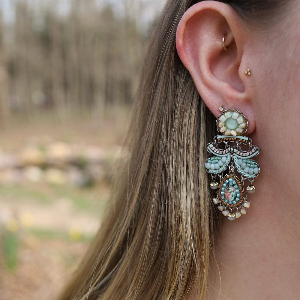 EAR-JM Mint Flavor Chandelier Earrings