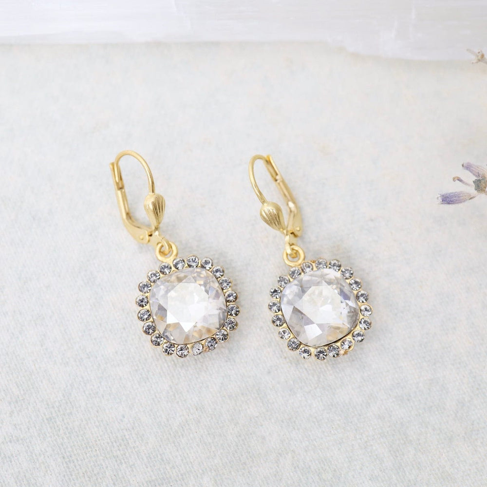 EAR-JM Moonlight Drop Border Earrings