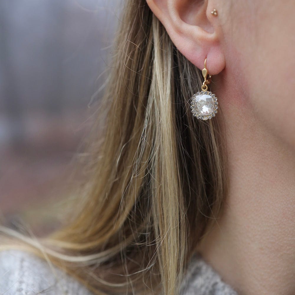 EAR-JM Moonlight Drop Border Earrings