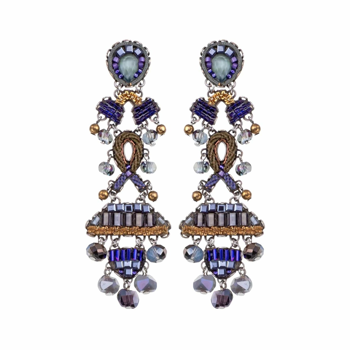 EAR-JM Mystical Grape Ziven Earrings