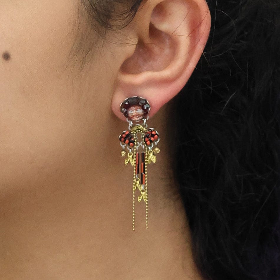 EAR-JM Noble Wine Earrings