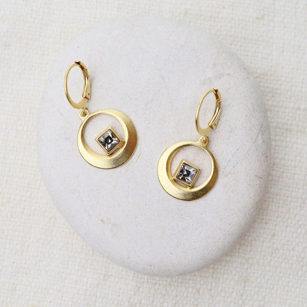 
                      
                        EAR-JM Offset Round Earrings - Gold Plate
                      
                    