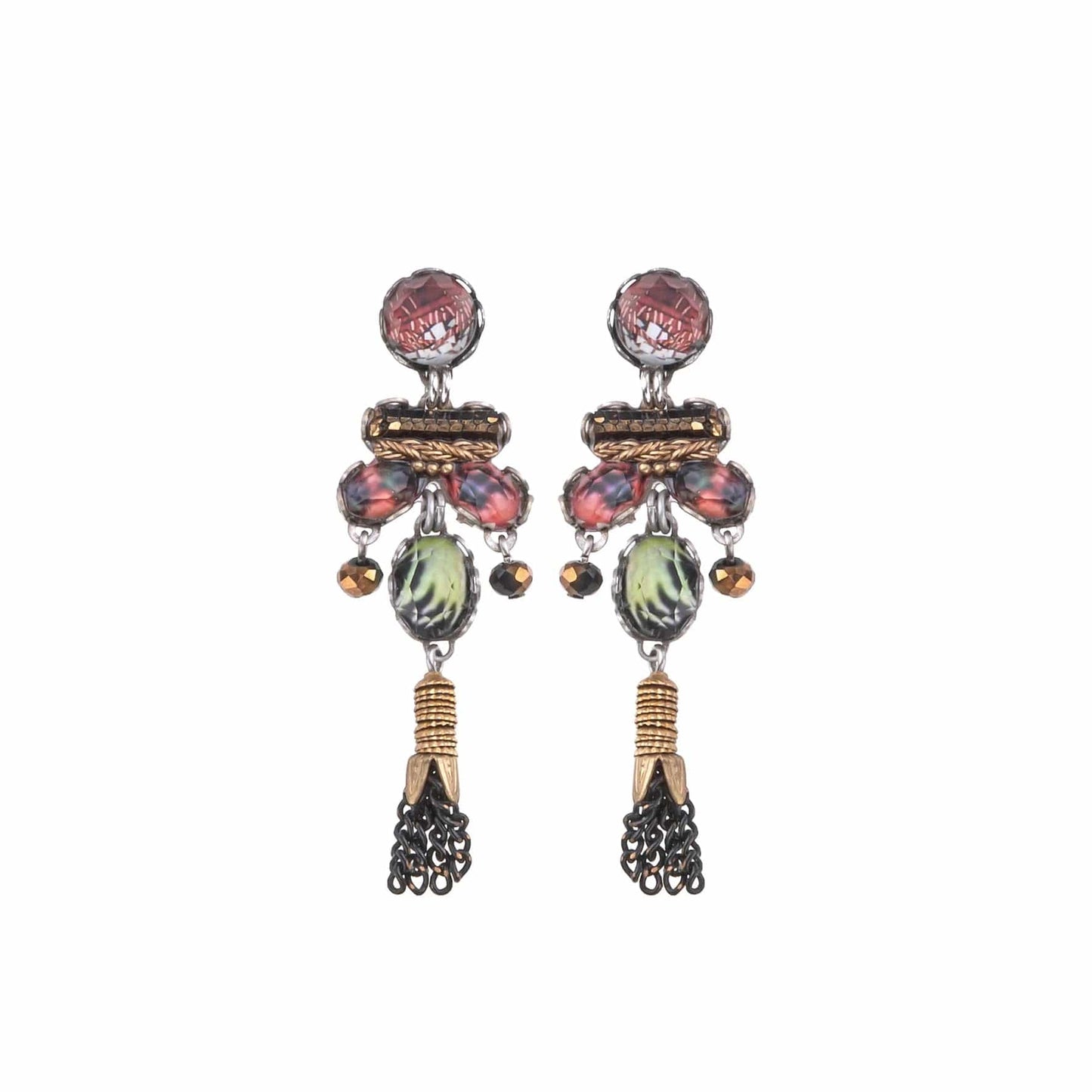 EAR-JM Oriental Hues Letizia Earrings