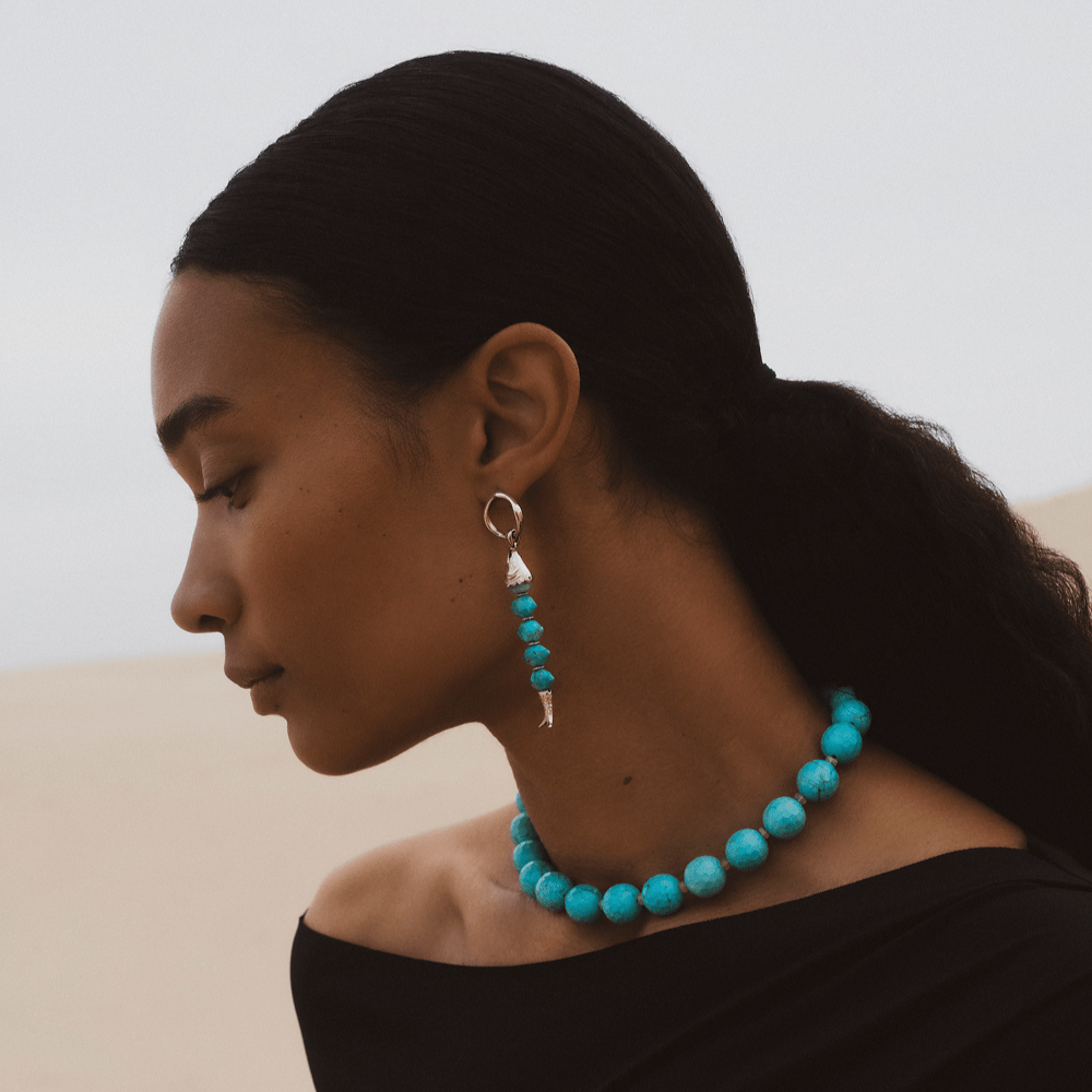 EAR-JM Orris Earrings Turquoise