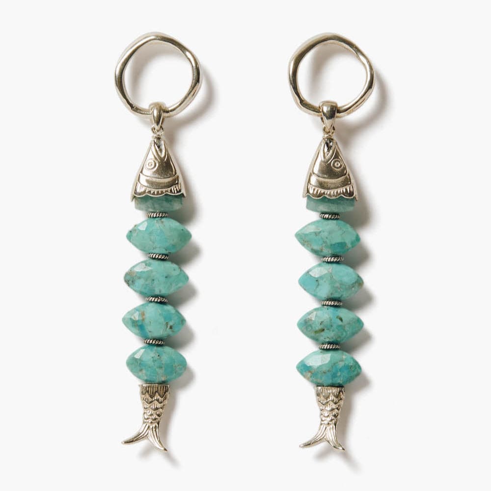 EAR-JM Orris Earrings Turquoise