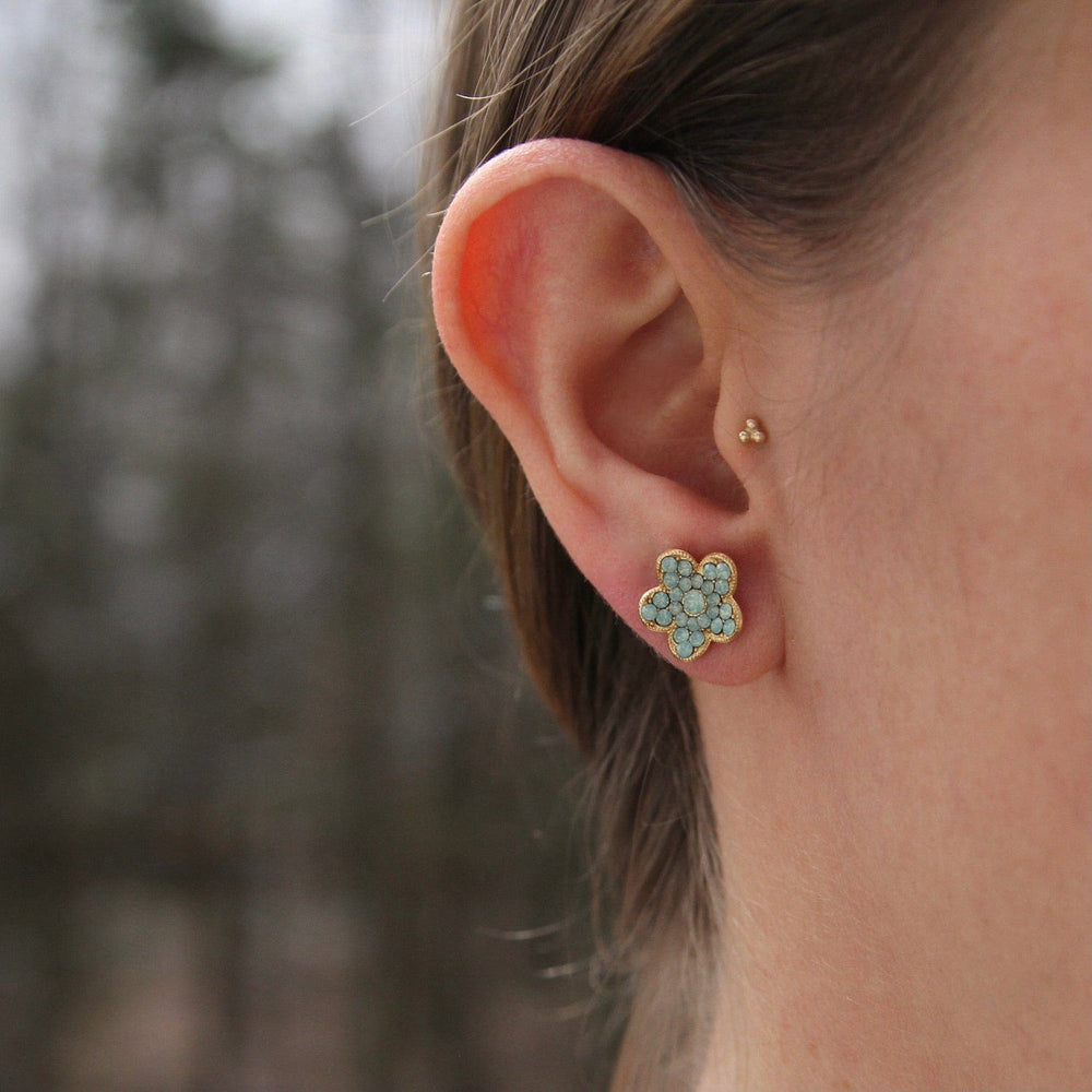 
                      
                        EAR-JM Pacific Opal Encrusted Flower Post Earring
                      
                    