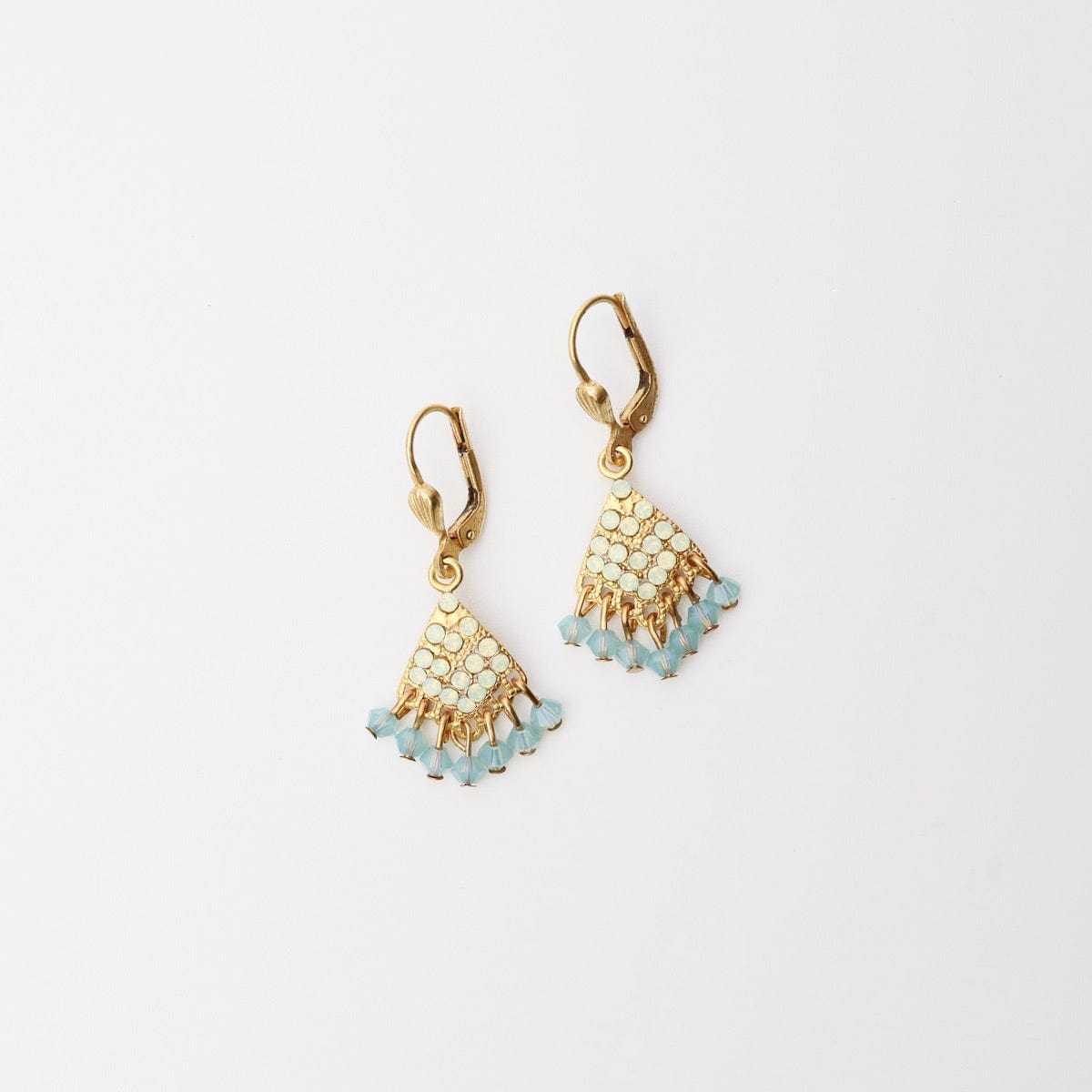 EAR-JM Pacific Opal Lace Fan Earrings