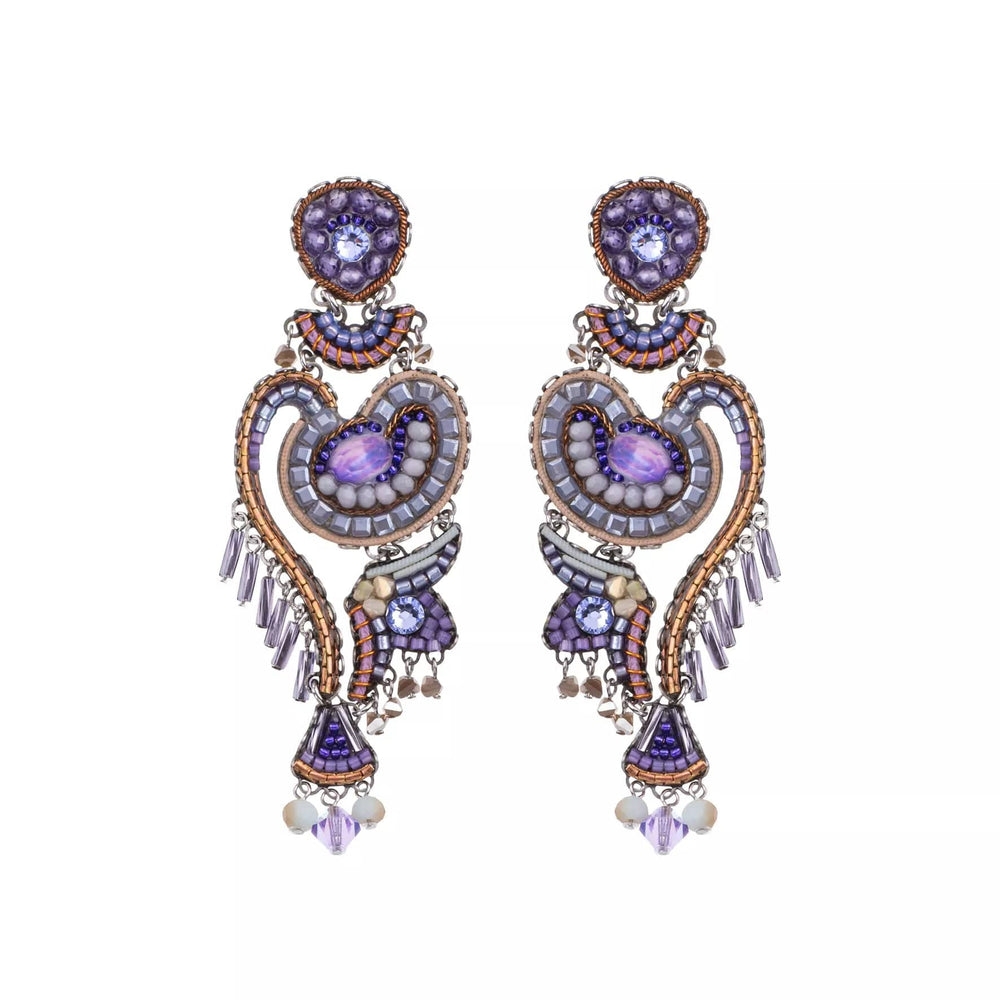 EAR-JM Plum Blossom Chandelier  Earrings