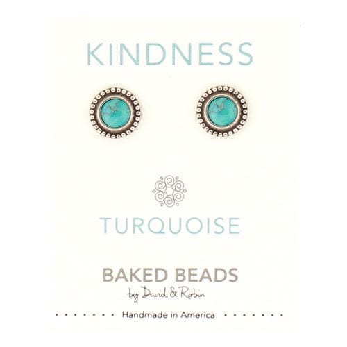 EAR-JM Power Stone Post - Kindness/Turquoise