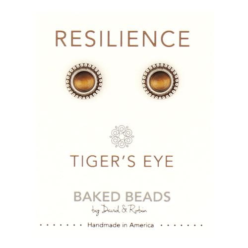 EAR-JM Power Stone Post - Resilience/Tiger`s Eye