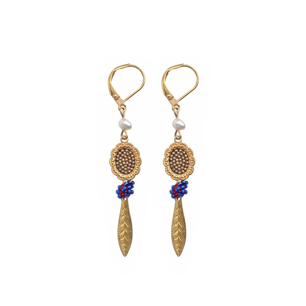 EAR-JM Queen of Sheba Kula Earrings