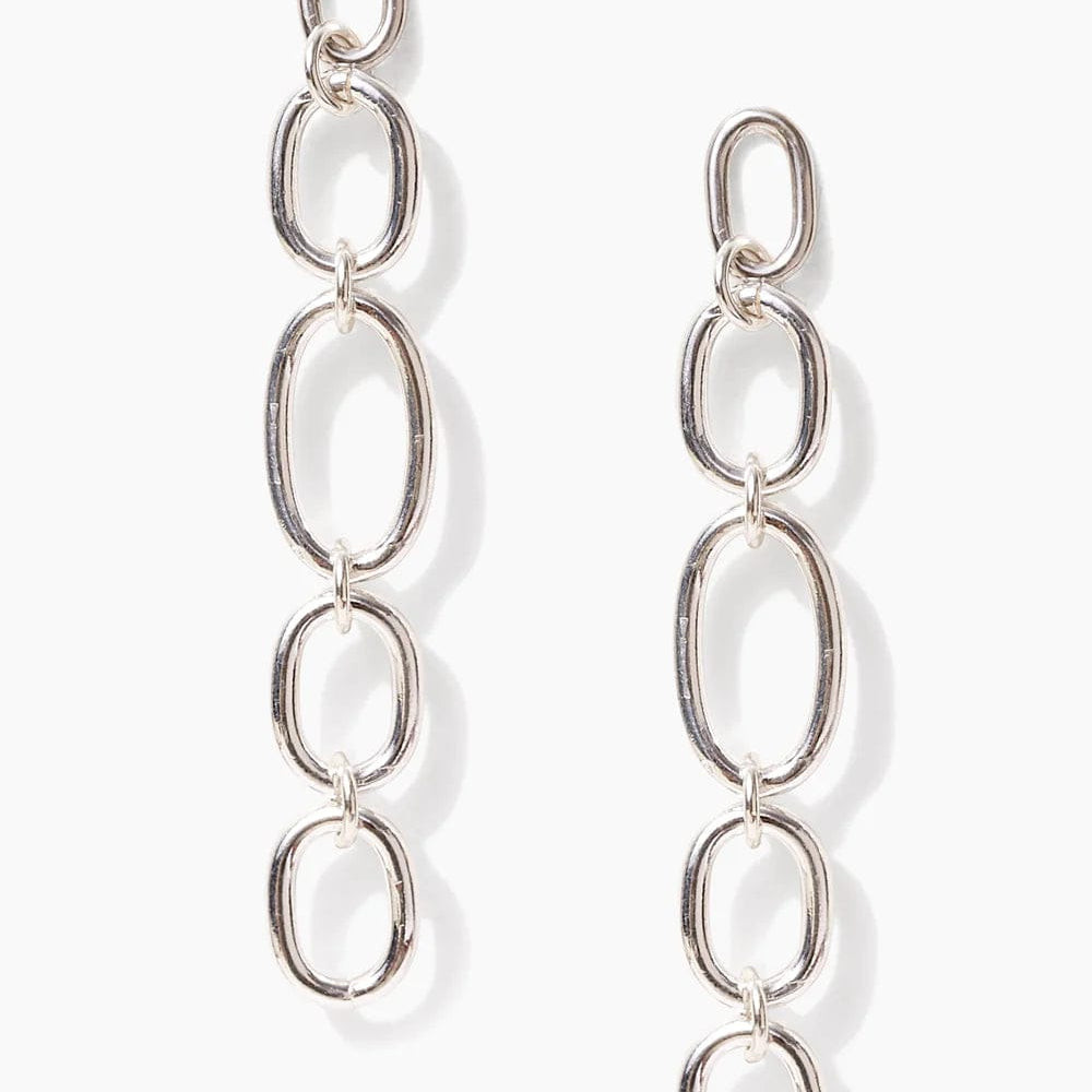 
                      
                        EAR-JM Ravello Chain Earrings Silver
                      
                    