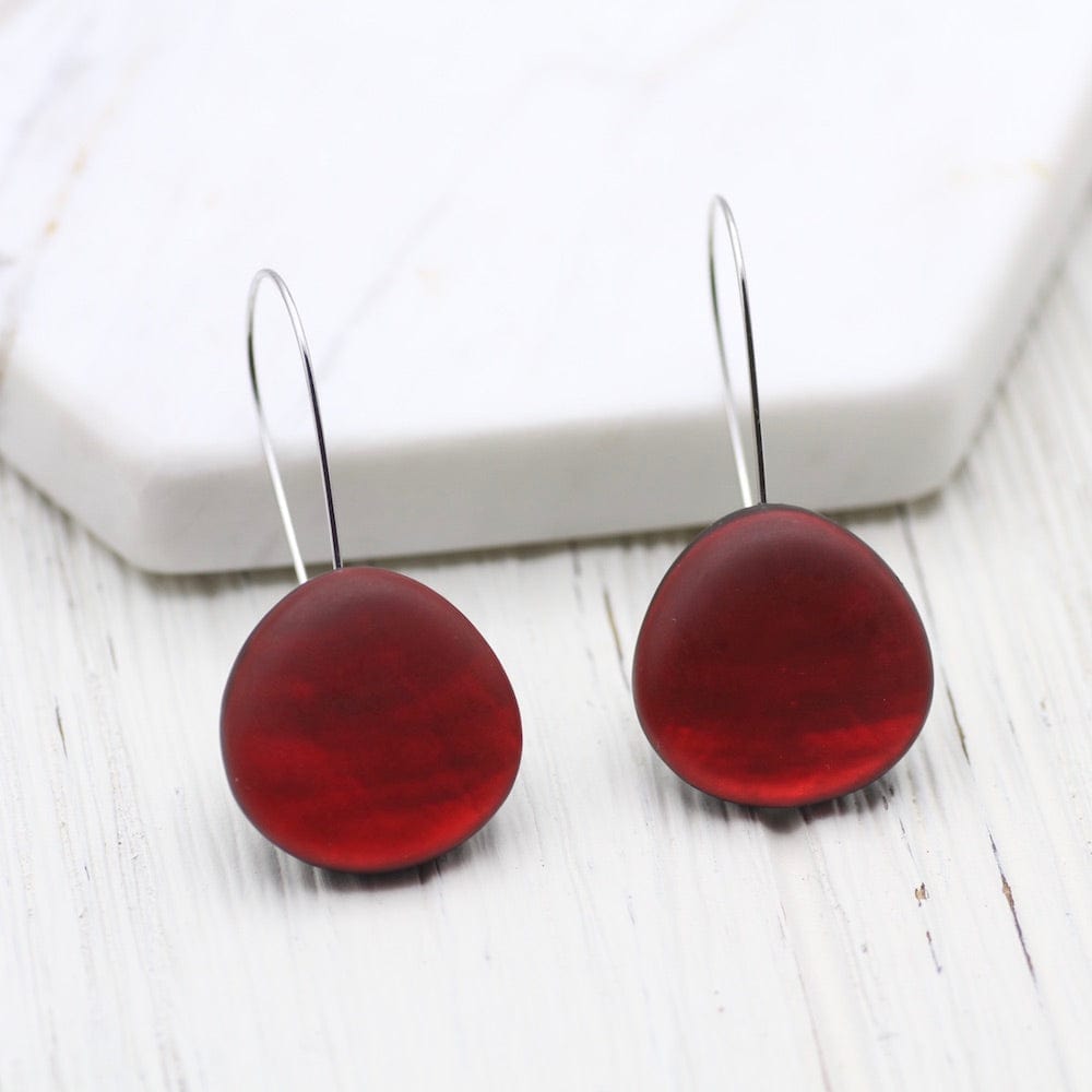 
                  
                    EAR-JM RED ROUND RESIN EARRING
                  
                