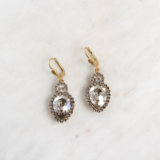 EAR-JM Regalia Drop earrings - Shade - Gold plate