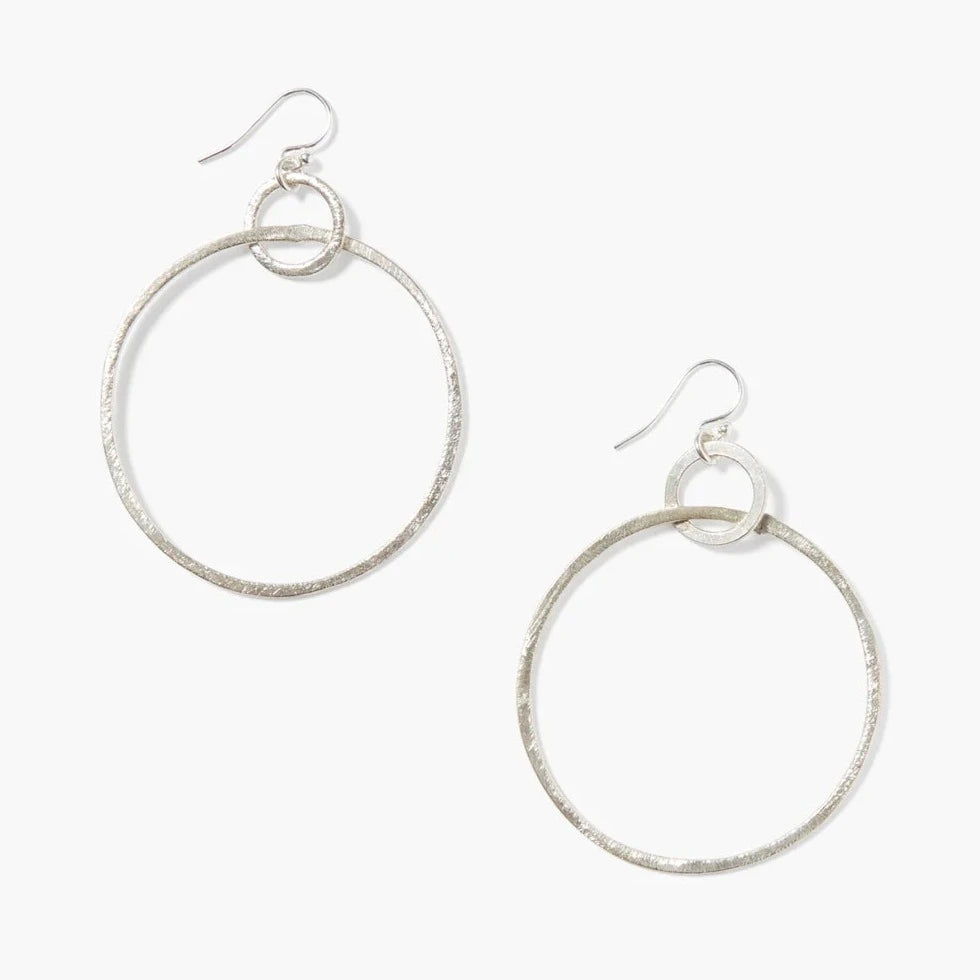 
                      
                        EAR-JM Rhiannon Hoop Earrings Silver
                      
                    