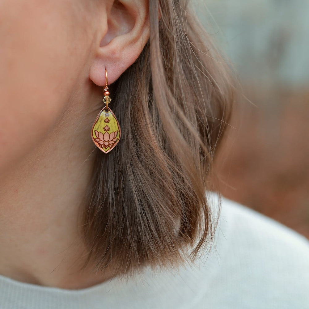 
                      
                        EAR-JM Rising Lotus in Copper Earrings
                      
                    