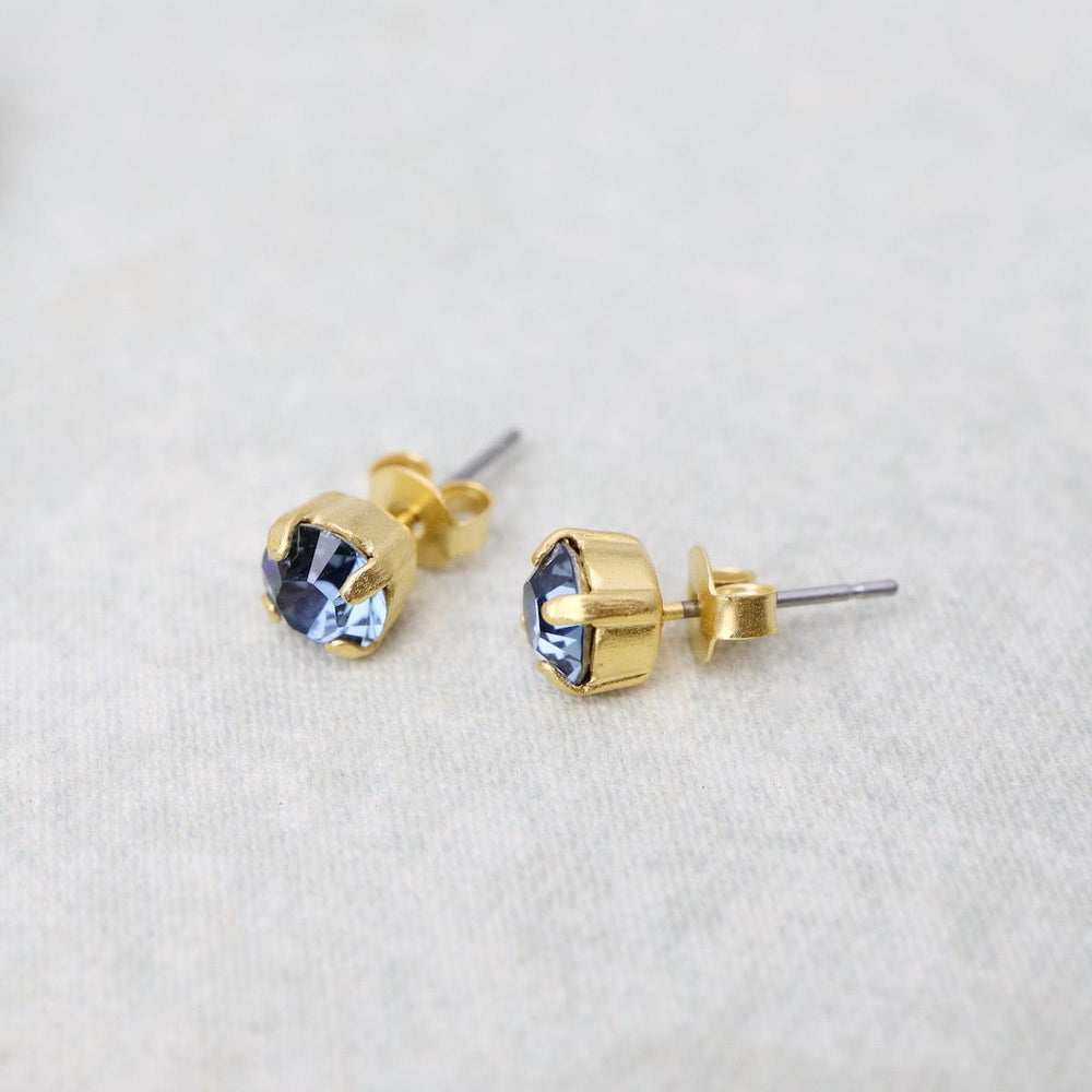 
                  
                    EAR-JM Round Midnight Post Earring- Gold Plate
                  
                