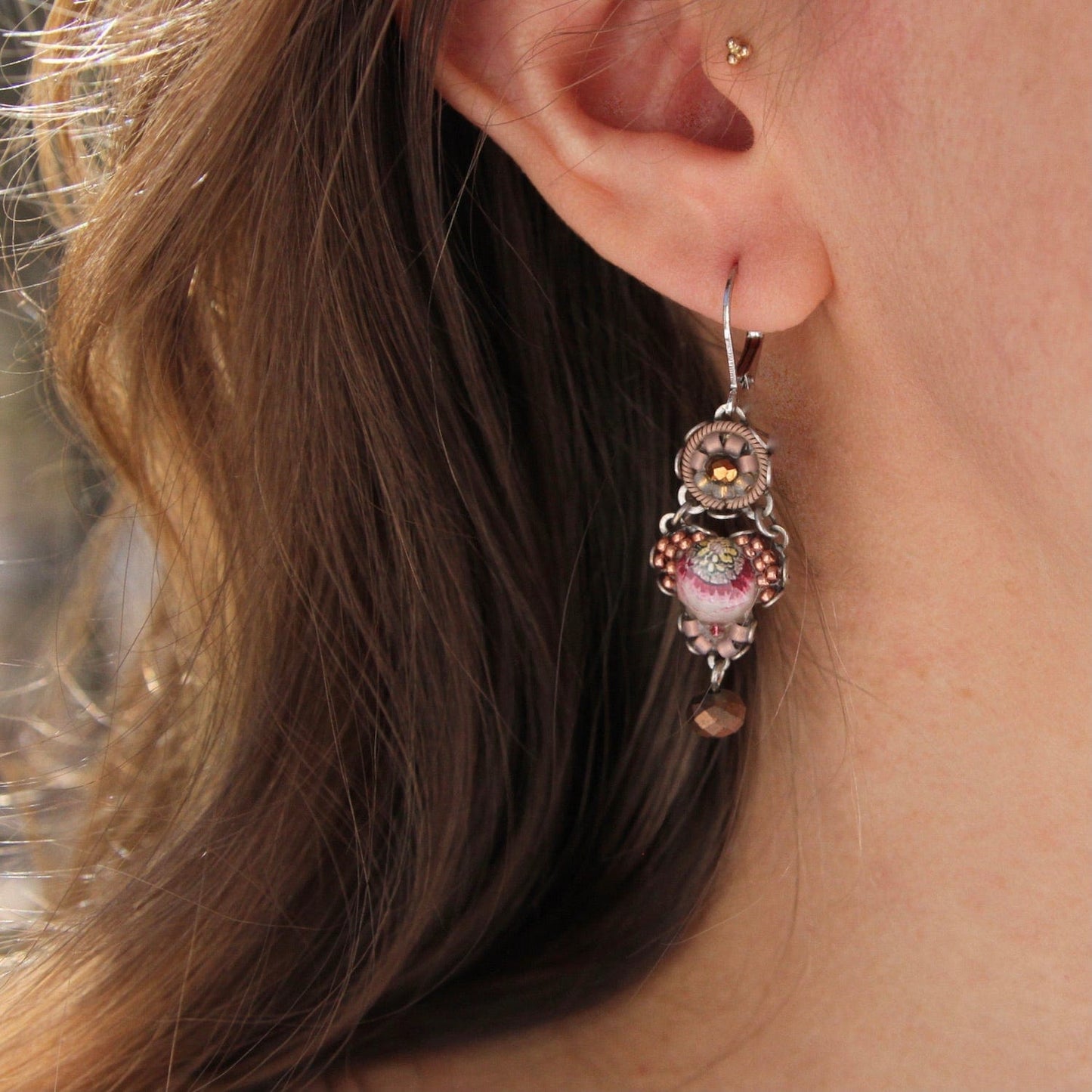 Load image into Gallery viewer, EAR-JM Royal Gold Earrings
