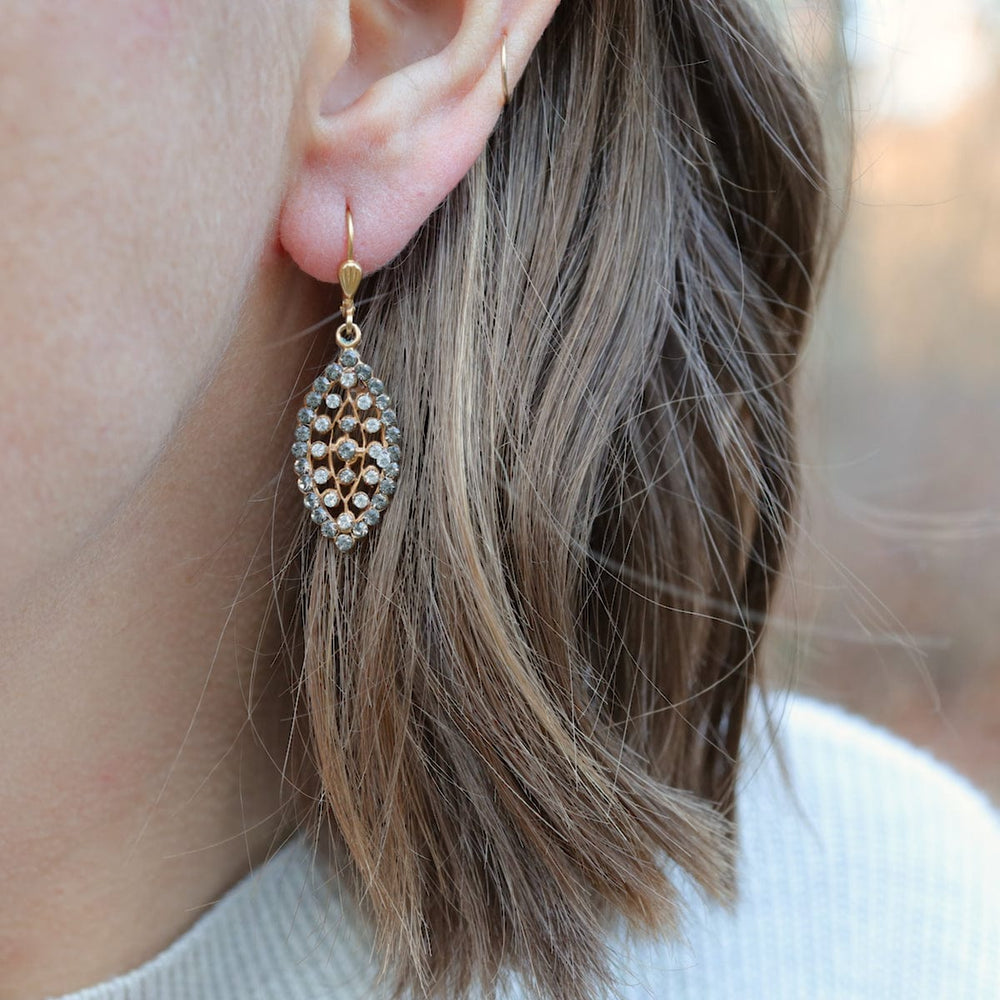 EAR-JM Shade Filigree Marque Earrings