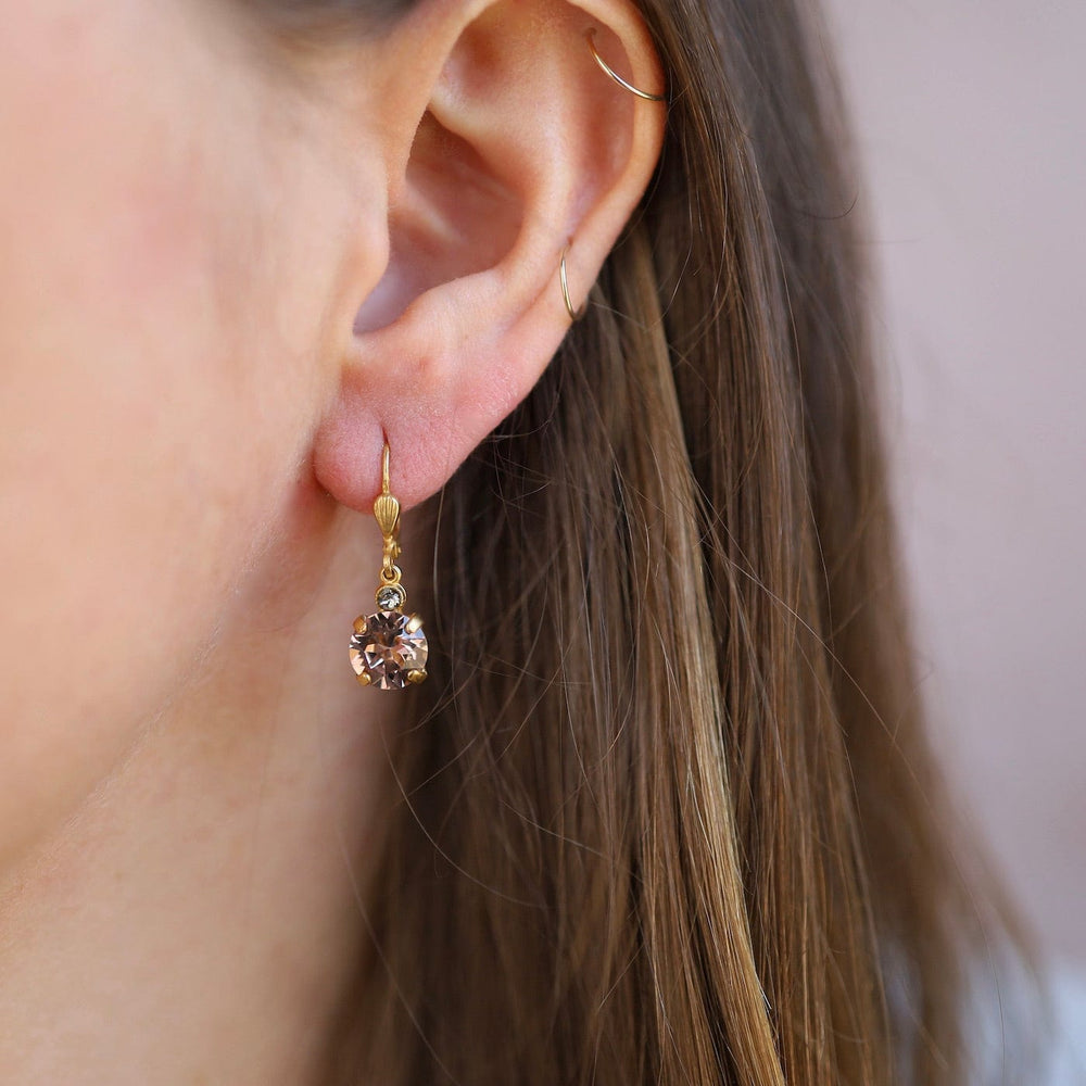 EAR-JM Small Blush Drop Earring