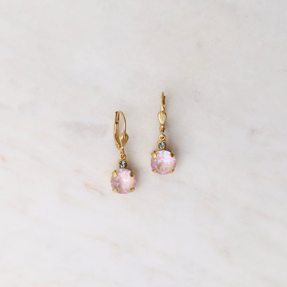 
                      
                        EAR-JM Small Dusty Pink Drop Earrings - Gold Plate
                      
                    