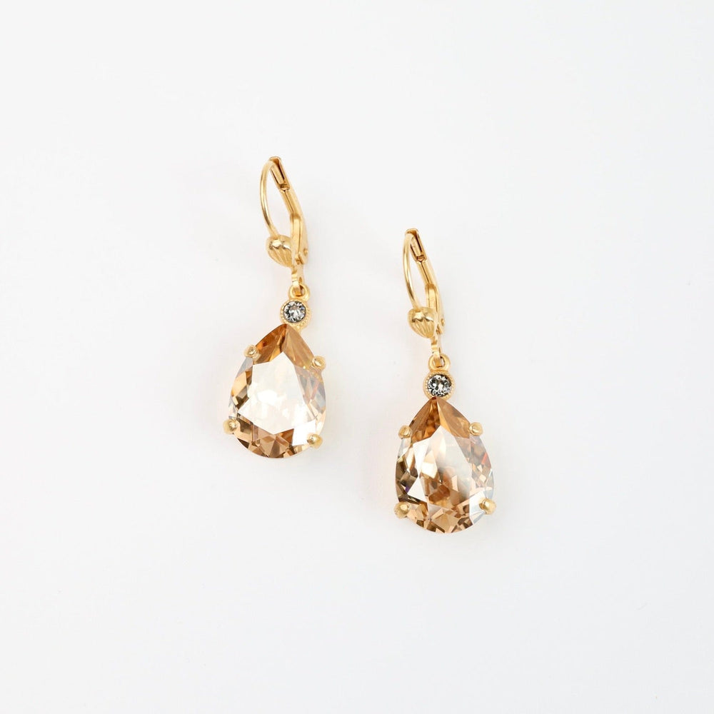 
                  
                    EAR-JM Teardrop Earring with Champagne Crystals
                  
                