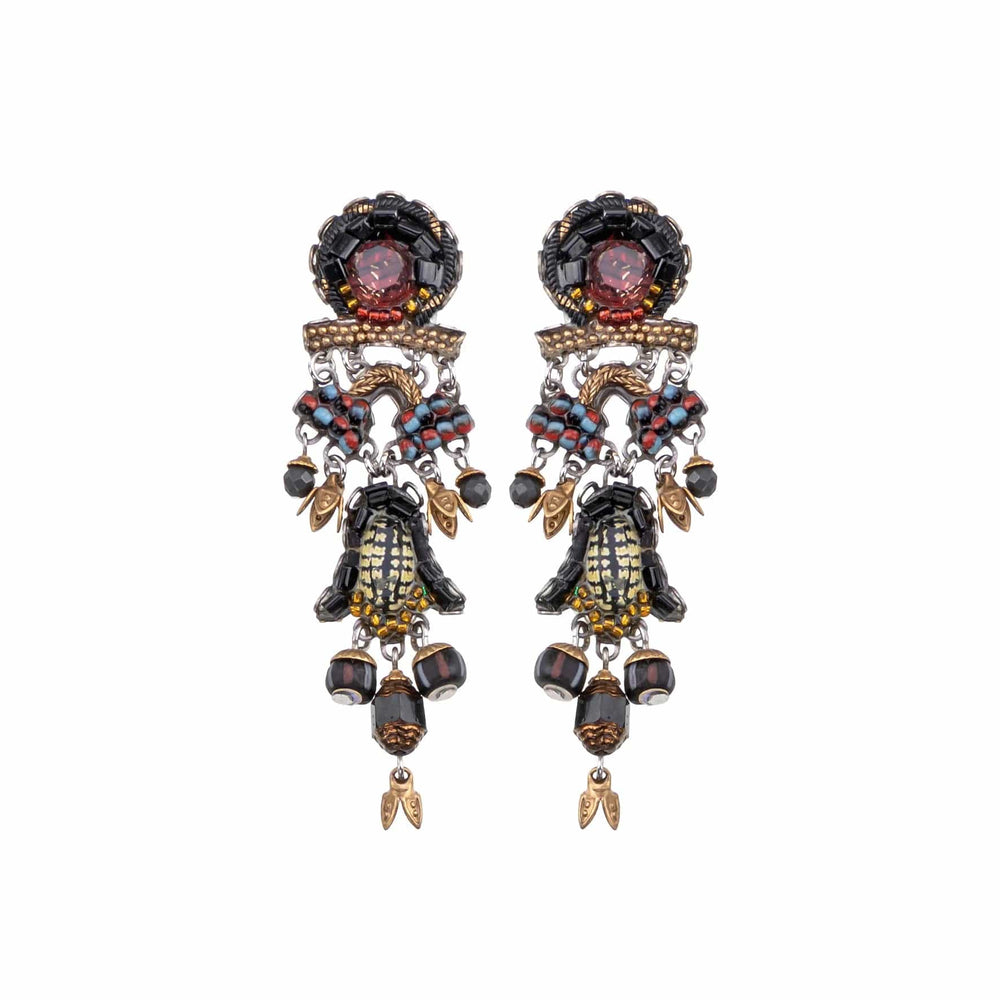 EAR-JM Tiger Eye Kenzo Earrings