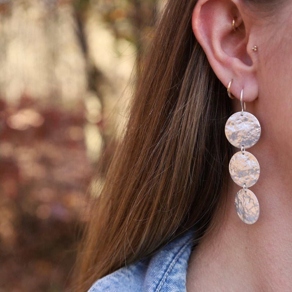 
                  
                    EAR-JM TRiple Silver Coin Earrings
                  
                