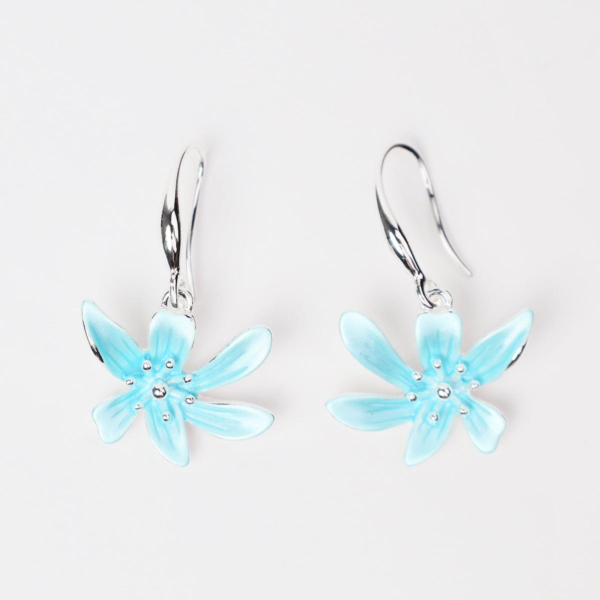 EAR-JM Turquoise Flower Earrings
