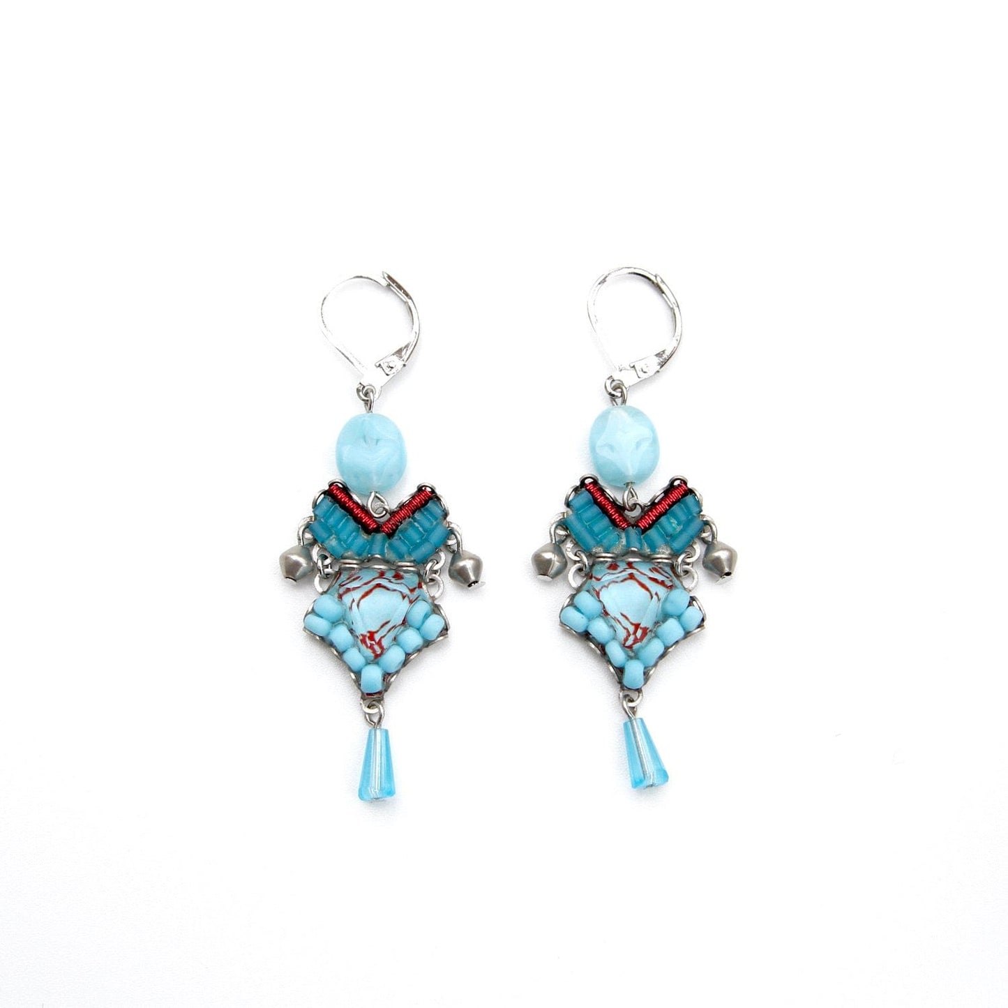 Load image into Gallery viewer, EAR-JM Turquoise Horizon Earrings
