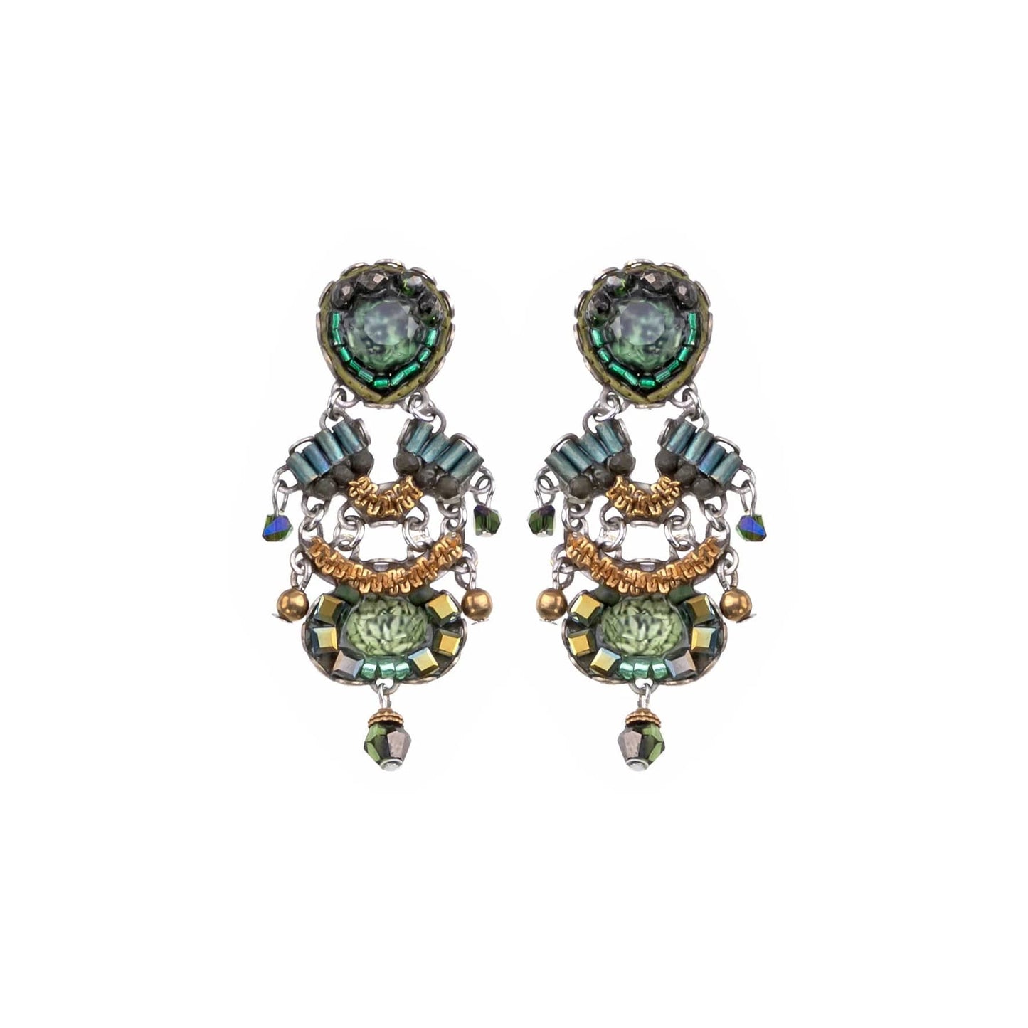 EAR-JM Viridian Mood Shanta Earrings