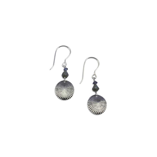 Load image into Gallery viewer, EAR KALEIDOSCOPE SMALL TEXTURED DROP EARRING
