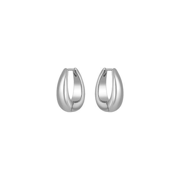 EAR Lana Silver Hoop Earrings