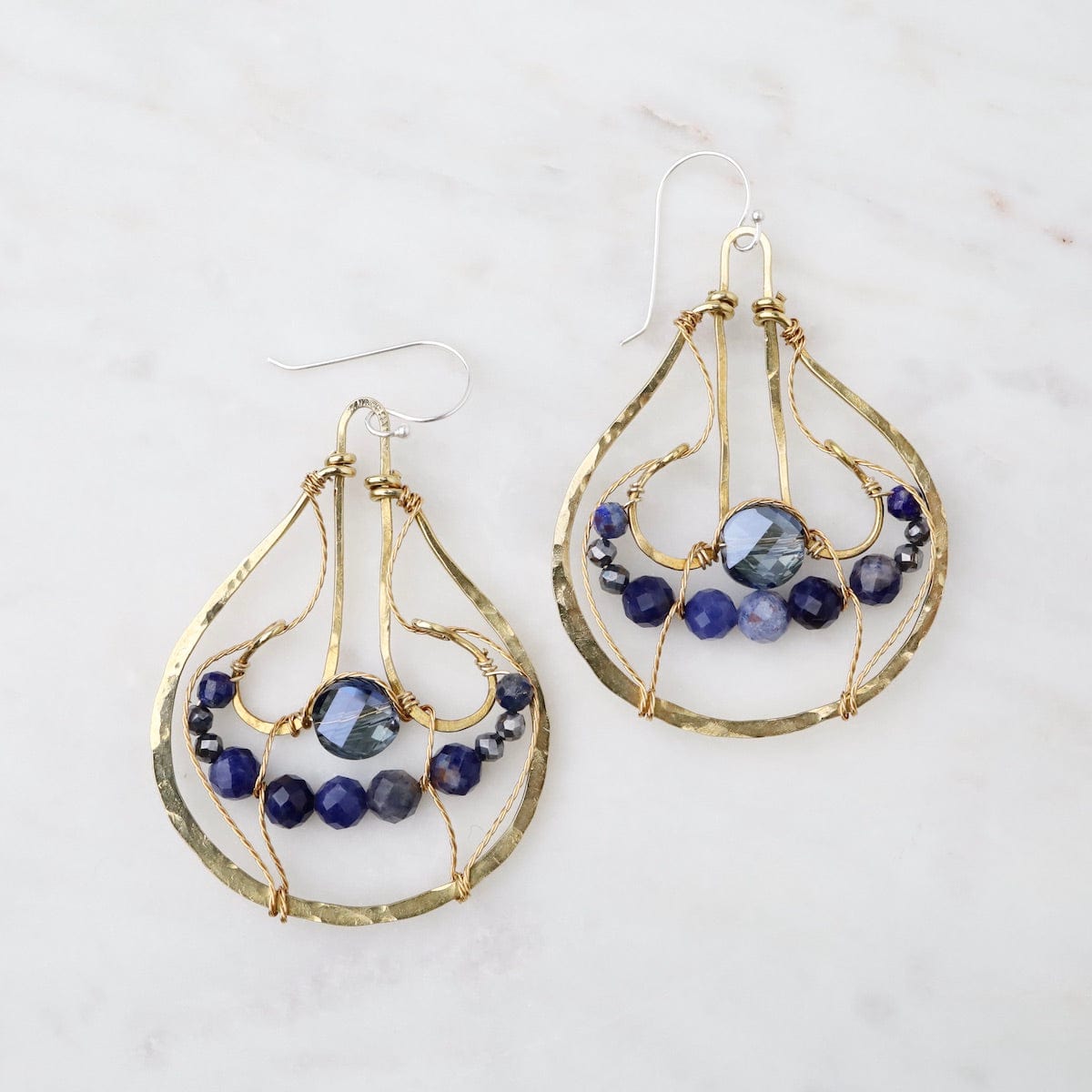 EAR Lapis Indigo Earrings