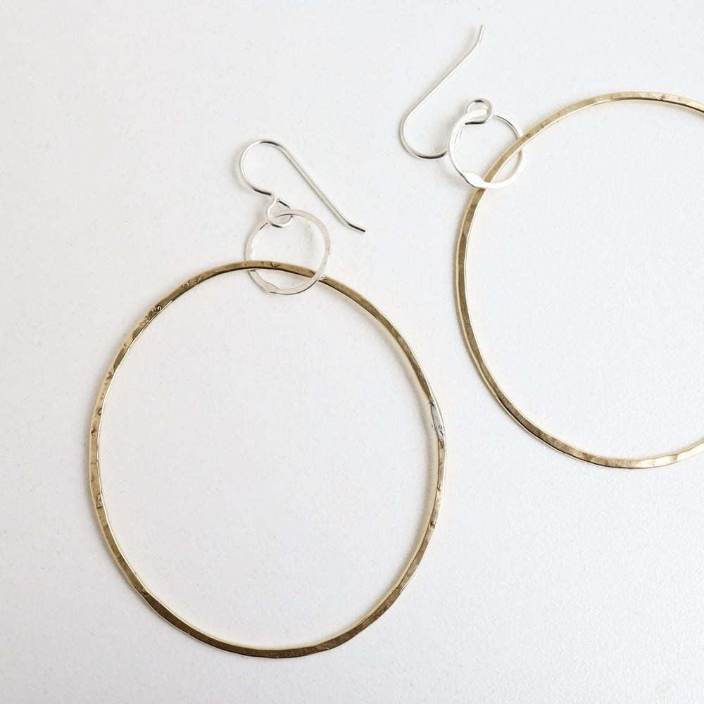 
                  
                    EAR Large Brass Hoop
                  
                