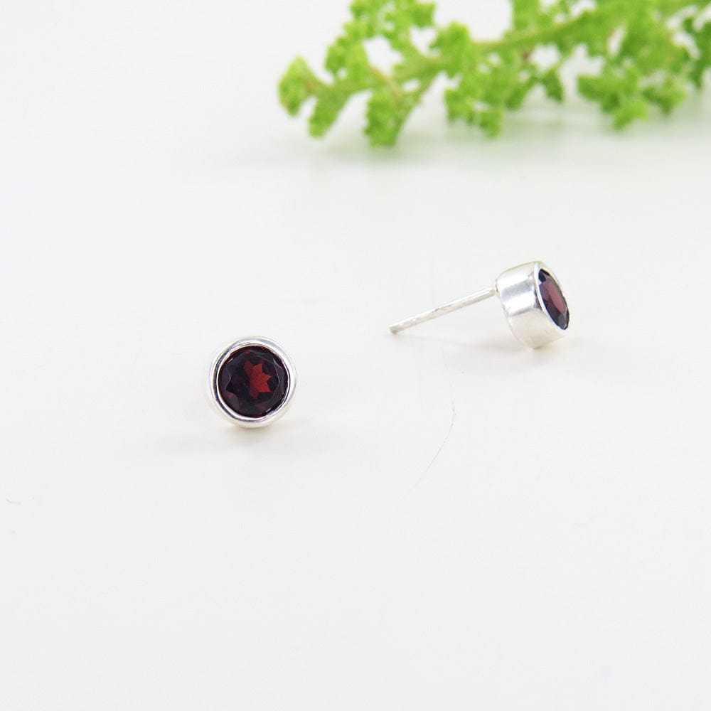 
                      
                        EAR Large Garnet Post Earring
                      
                    