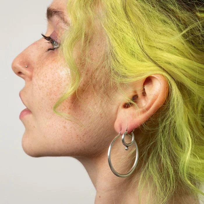 EAR Large Tapered Hoops