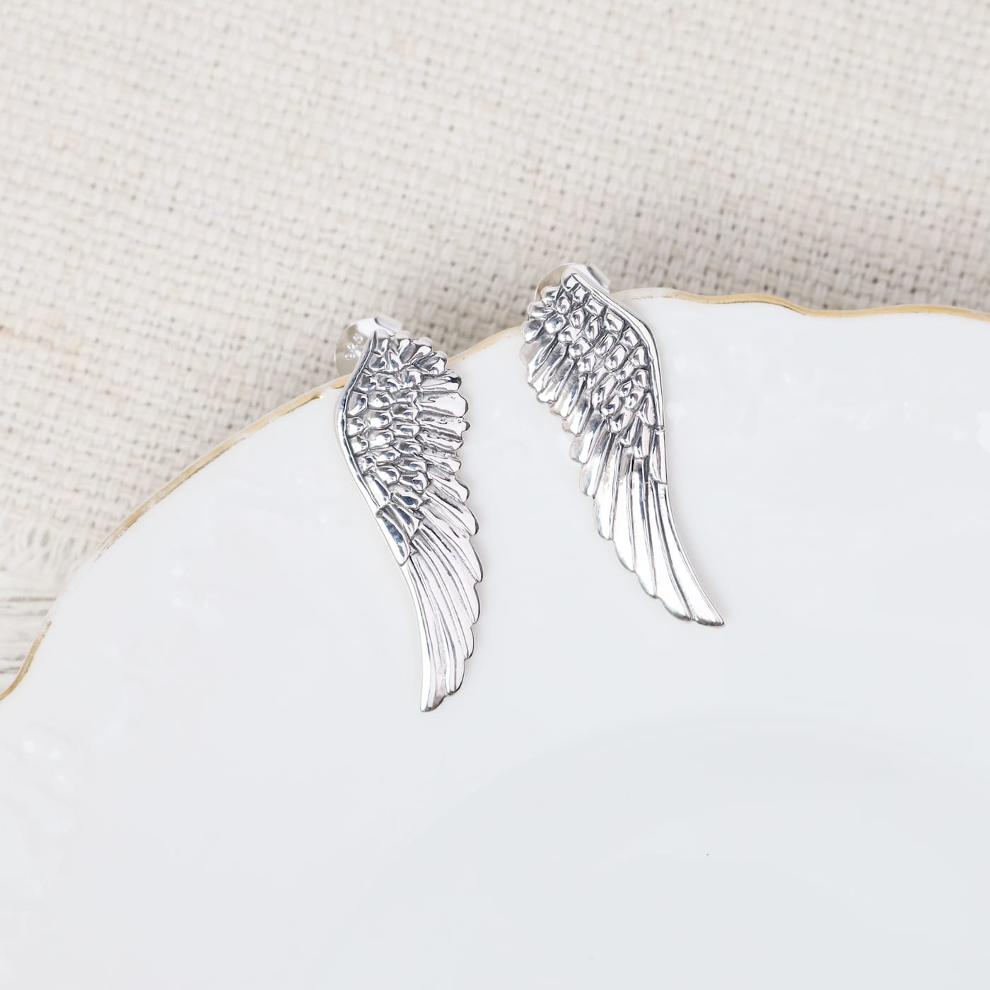 EAR Large Wing Post Earrings