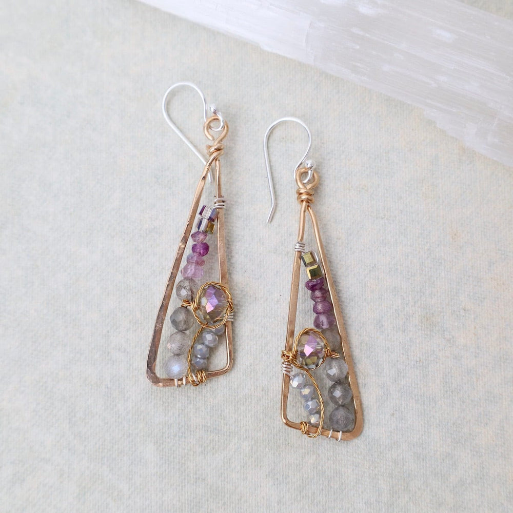 
                      
                        EAR Lavender Ombre Angle Earrings
                      
                    