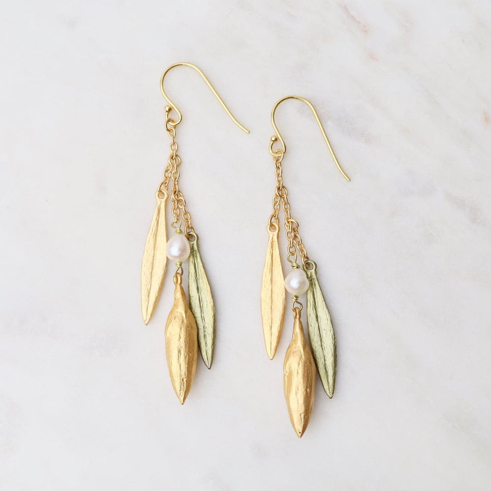 
                      
                        EAR Leaf & Bud 3 Leaf Drop Earrings
                      
                    